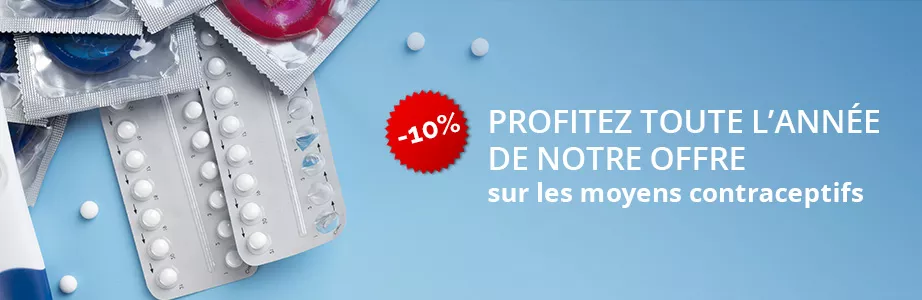 Pharmacie de Veyrier - Offre réduction 10% sur les moyens contraceptifs